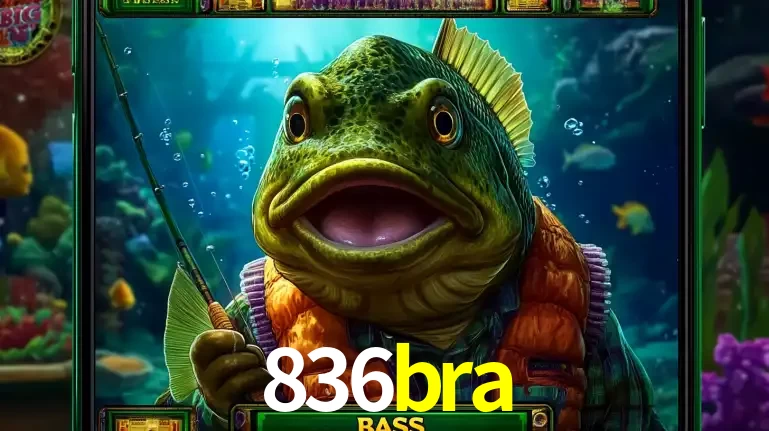 Personagem de peixe pescador do popular jogo de slot com tema de pescaria, uma das emocionantes opções de caça-níqueis para jogar e ganhar no cassino 836bra.